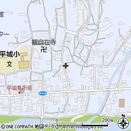 愛媛県南宇和郡愛南町御荘平城2202周辺の地図