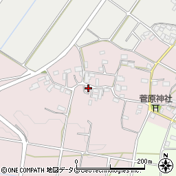熊本県菊池市七城町小野崎129周辺の地図
