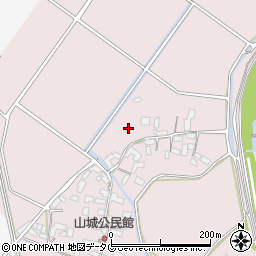 熊本県熊本市北区植木町田底1384周辺の地図