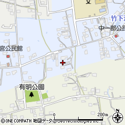 熊本県荒尾市一部418周辺の地図