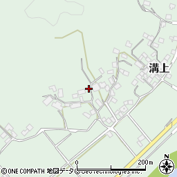 熊本県玉名市溝上537周辺の地図