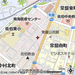 大分県佐伯市常盤西町8-25周辺の地図