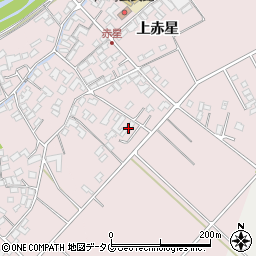 熊本県菊池市上赤星785周辺の地図