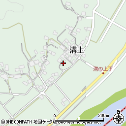 熊本県玉名市溝上306周辺の地図