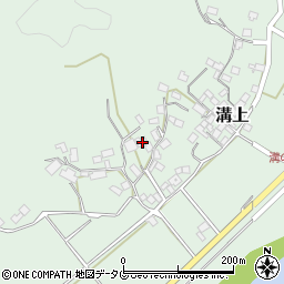 熊本県玉名市溝上328周辺の地図