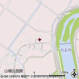 熊本県熊本市北区植木町田底1351-6周辺の地図