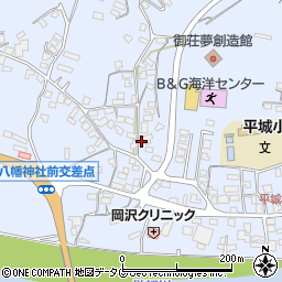 愛媛県南宇和郡愛南町御荘平城1653周辺の地図