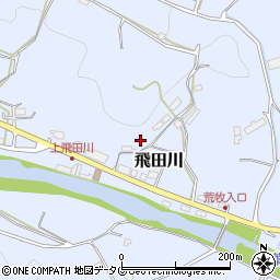 大分県竹田市飛田川2528周辺の地図