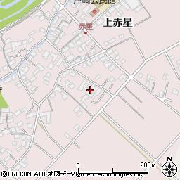 熊本県菊池市上赤星793周辺の地図