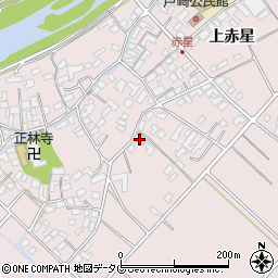 熊本県菊池市上赤星809周辺の地図