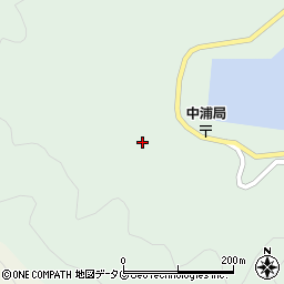 愛媛県南宇和郡愛南町中浦917-7周辺の地図