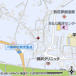 愛媛県南宇和郡愛南町御荘平城1496周辺の地図