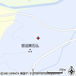 大分県豊後大野市緒方町鮒川261周辺の地図