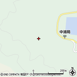 愛媛県南宇和郡愛南町中浦1001周辺の地図