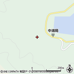 愛媛県南宇和郡愛南町中浦1013周辺の地図