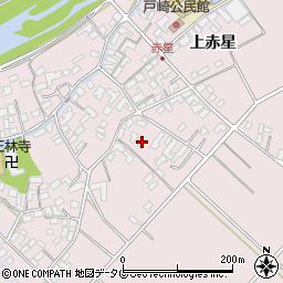 熊本県菊池市上赤星795周辺の地図