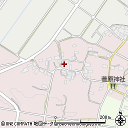 熊本県菊池市七城町小野崎170周辺の地図