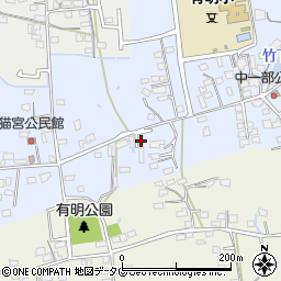熊本県荒尾市一部414周辺の地図