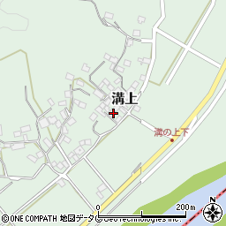 熊本県玉名市溝上302周辺の地図