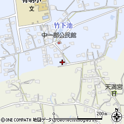 熊本県荒尾市一部451周辺の地図