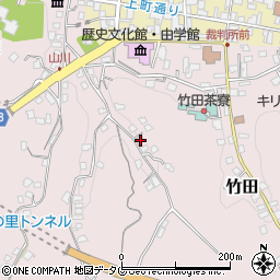 大分県竹田市竹田2406-1周辺の地図