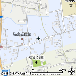 熊本県荒尾市一部253周辺の地図