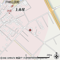 熊本県菊池市上赤星1562周辺の地図