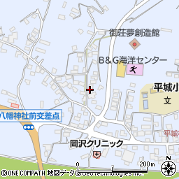 愛媛県南宇和郡愛南町御荘平城1654周辺の地図