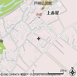 熊本県菊池市上赤星794周辺の地図