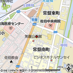 大分県佐伯市常盤東町4-29周辺の地図