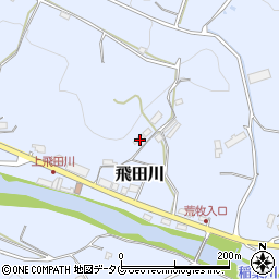 大分県竹田市飛田川2520周辺の地図