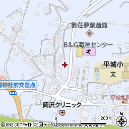 愛媛県南宇和郡愛南町御荘平城1656周辺の地図