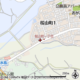 熊本県荒尾市桜山町1丁目6周辺の地図
