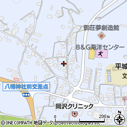 愛媛県南宇和郡愛南町御荘平城1490周辺の地図