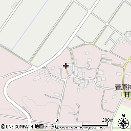 熊本県菊池市七城町小野崎222周辺の地図
