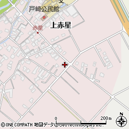 熊本県菊池市上赤星1564周辺の地図