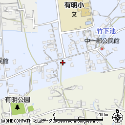 熊本県荒尾市一部423周辺の地図