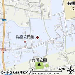 熊本県荒尾市一部255周辺の地図