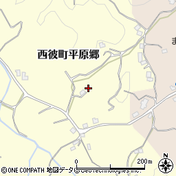 長崎県西海市西彼町平原郷681周辺の地図