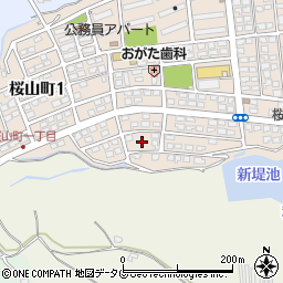 熊本県荒尾市桜山町2丁目3周辺の地図
