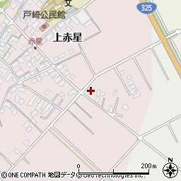 熊本県菊池市上赤星1563周辺の地図