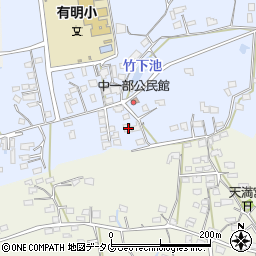 熊本県荒尾市一部444周辺の地図