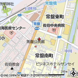 大分県佐伯市常盤東町4-27周辺の地図