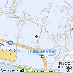 愛媛県南宇和郡愛南町御荘平城1292周辺の地図