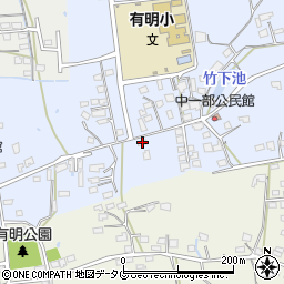 熊本県荒尾市一部424周辺の地図