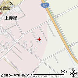 熊本県菊池市上赤星1560周辺の地図