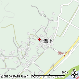 熊本県玉名市溝上308周辺の地図