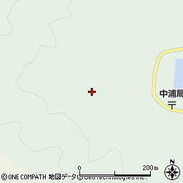愛媛県南宇和郡愛南町中浦1021-2周辺の地図