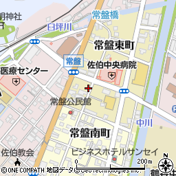 大分県佐伯市常盤東町4-23周辺の地図