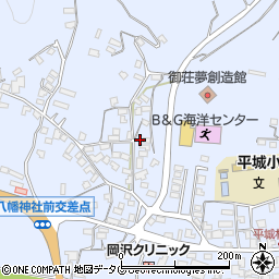 愛媛県南宇和郡愛南町御荘平城1658周辺の地図